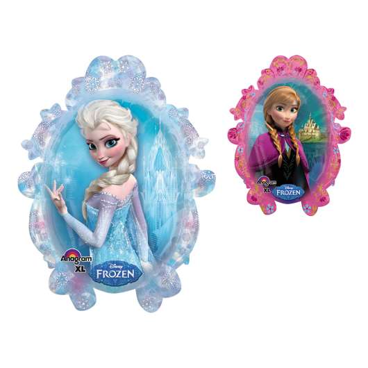 Folieballong Frost/Frozen Anna & Elsa Shape