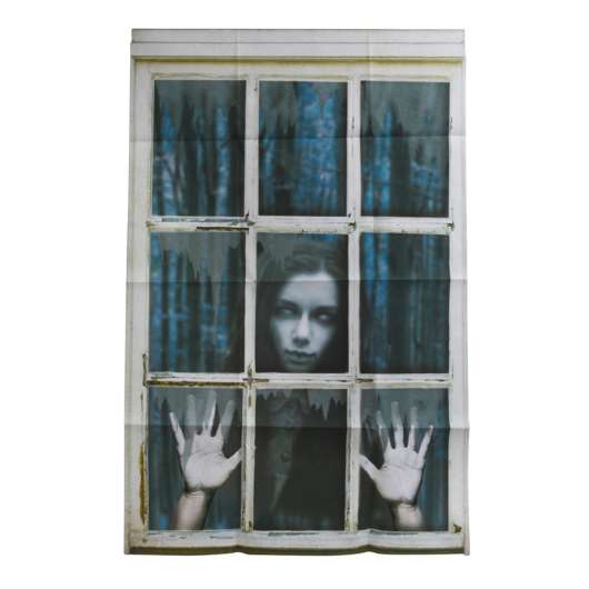Fönsterdekoration Kvinna