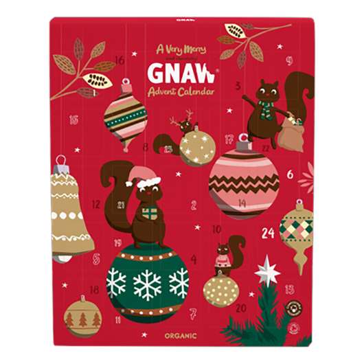 GNAW Organic Chokladkalender - 192 g