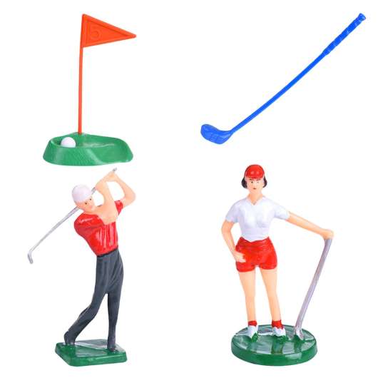 Golf Tårtdekorations Kit
