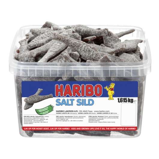 Haribo Salt Sild Storpack - 1.61 kg