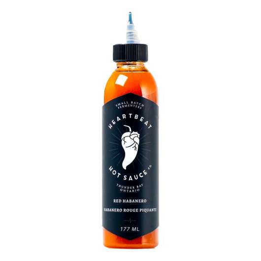 Heartbeat Hot Sauce Red Habanero Rouge Piquante - 177 ml