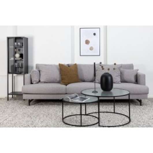 Hedlunda 3-sits XL soffa + Möbelvårdskit för textilier - 3-sits soffor