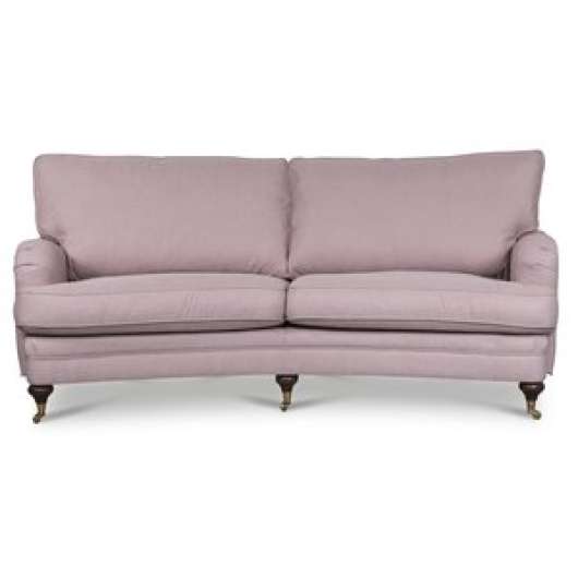 Howard London Premium 4-sits svängd soffa - Rosa - 4-sits soffor