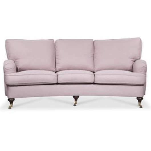 Howard Watford deluxe 4-sits svängd soffa - Rosa - 4-sits soffor