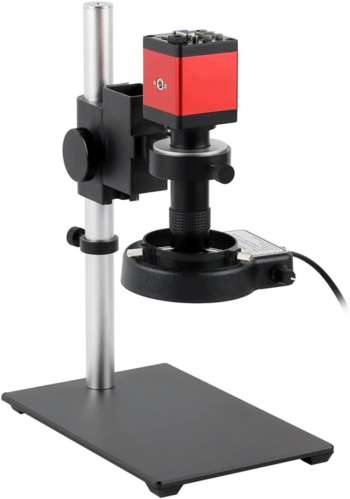 Industriellt Digital Mikroskop, HDMI, VGA, 13MP, 56 LED, 130X zoom