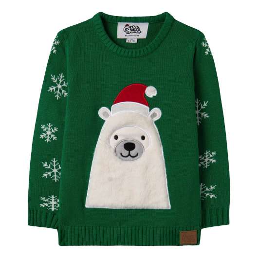 Isbjörn Jultröja för Barn - 1-2 år