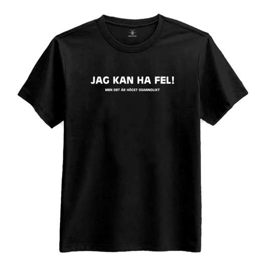 Jag Kan Ha Fel! T-shirt - Medium