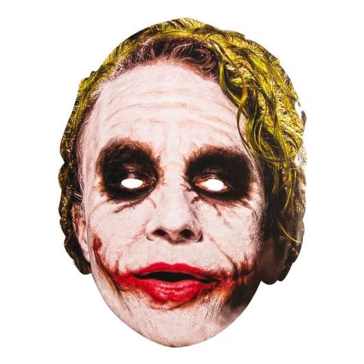 Jokern Dark Knight Pappmask - One size