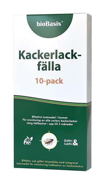Kackerlackflla 10-pack Biobasis