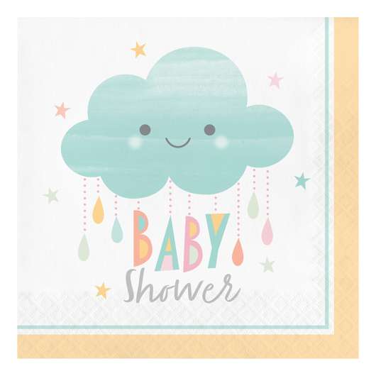 Kaffeservetter Sunshine Baby Showers Baby Shower - 16-pack