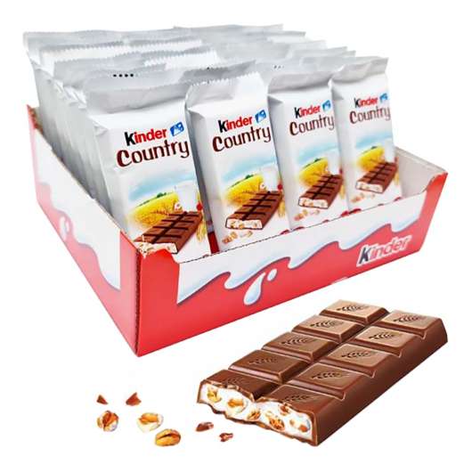 Kinder Country Chokladkaka - 40-pack