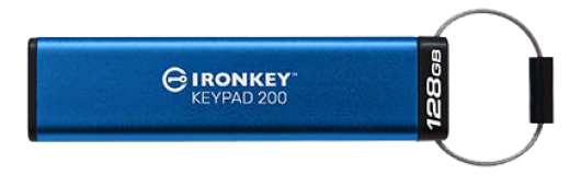 Kingston 128GB IronKey Keypad 200, FIPS 140-3 Lvl 3