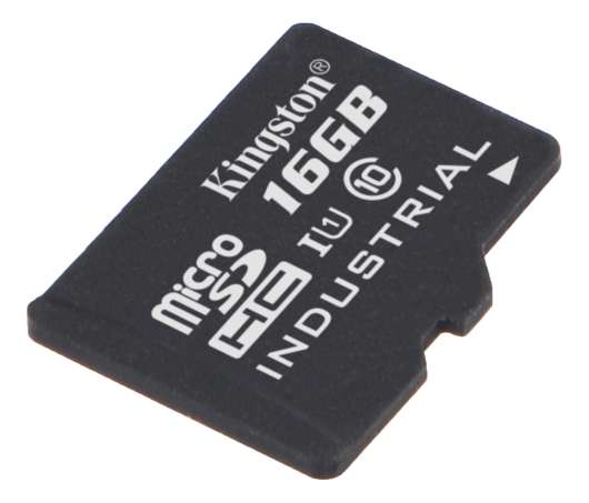 Kingston 16GB microSDHC UHS-I Industrial Temp Card Single P w/o Adapte