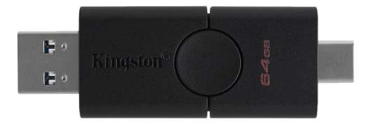 Kingston 64GB DataTraveler Duo USB 3.2 Gen1 + Type-C