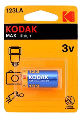 Kodak Kodak Max lithium 123LA battery