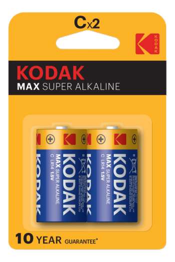 Kodak MAX alkaline C battery