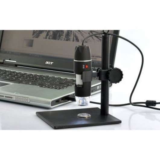 Kraftfullt USB Mikroskop med 800x zoom