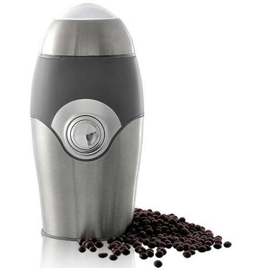 Krydd & Kaffekvarn i rostfritt stål, elektrisk och kraftfull, mala allt från svamp till kaffe