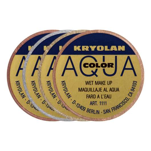 Kryolan Aquacolor Metallic - Guld