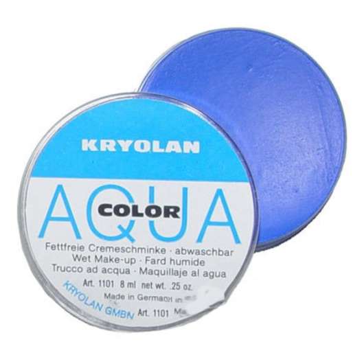 Kryolan Aquacolor Smink - Blå