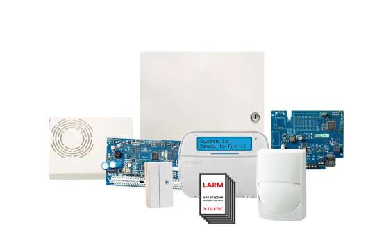 Larmsystem PowerSeries NEO DSC, upp till 64 sektioner