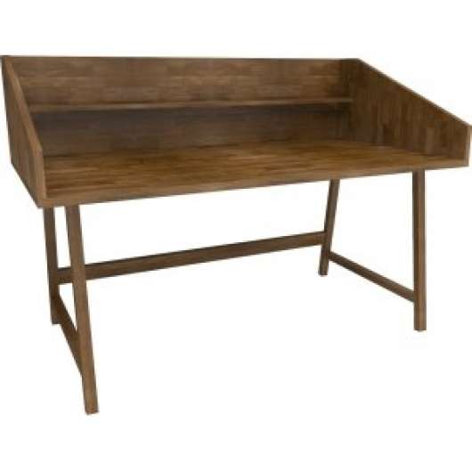 Meja skrivbord 120x60 cm - Valnöt - Skrivbord med hyllor