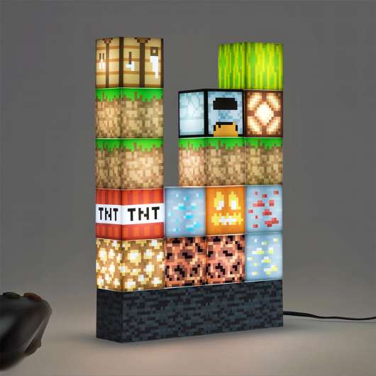 Minecraft Block Lampa Creeper