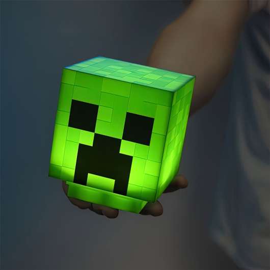 Minecraft Lampa Creeper