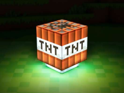 Minecraft TNT Lampa