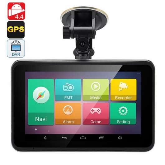 Multifunktionell bilnavigatör med GPS, bilkamera, pekskärm och wifi