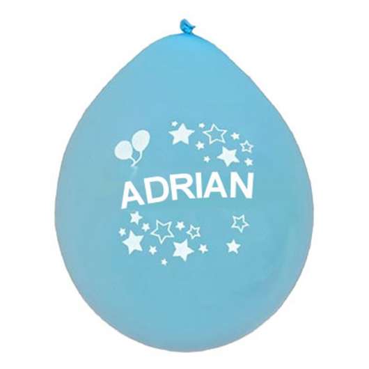 Namnballonger - Adrian