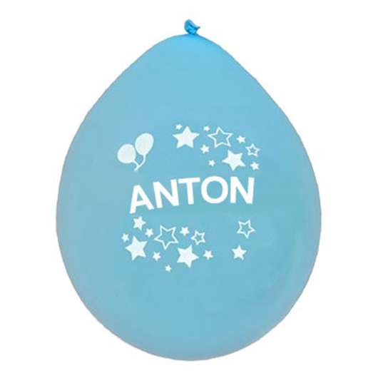 Namnballonger - Anton