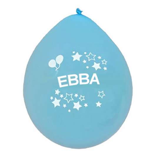 Namnballonger - Ebba
