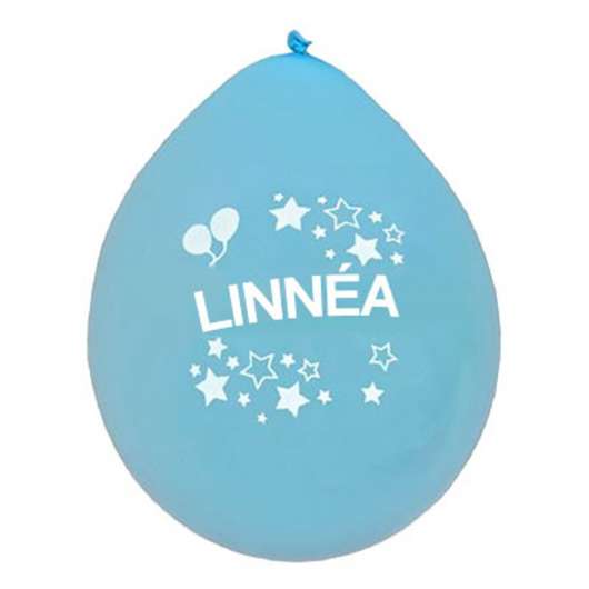 Namnballonger - Linnéa