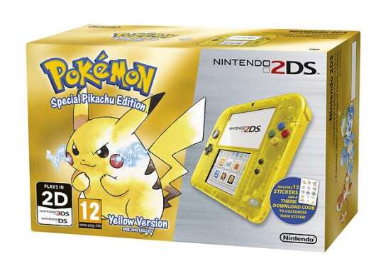 Nintendo 2DS Pikachu Edition