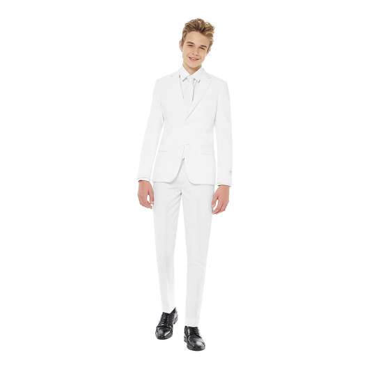 OppoSuits Teen White Knight Kostym - 158/164