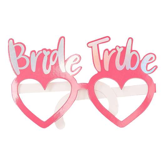 Pappersglasögon Bride Tribe - 8-pack