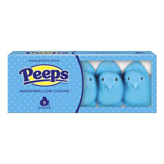 Peeps Blue MarshMallow Chicks - 42 gram