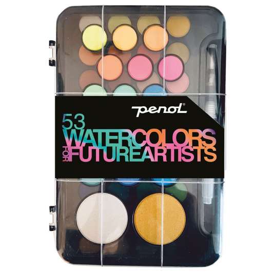 Penol Future Artists Akvarellfärg 53-Pack