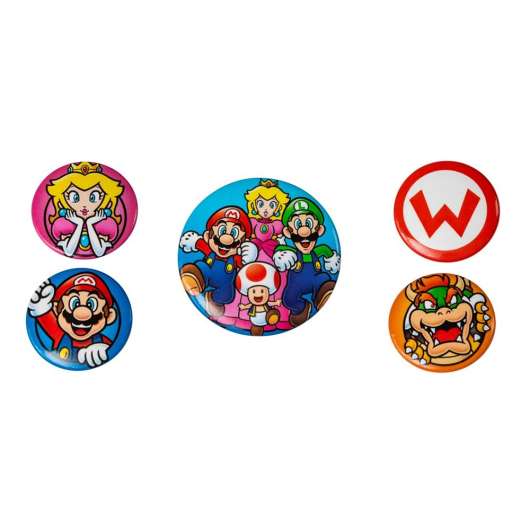 Pins Super Mario - 5-pack