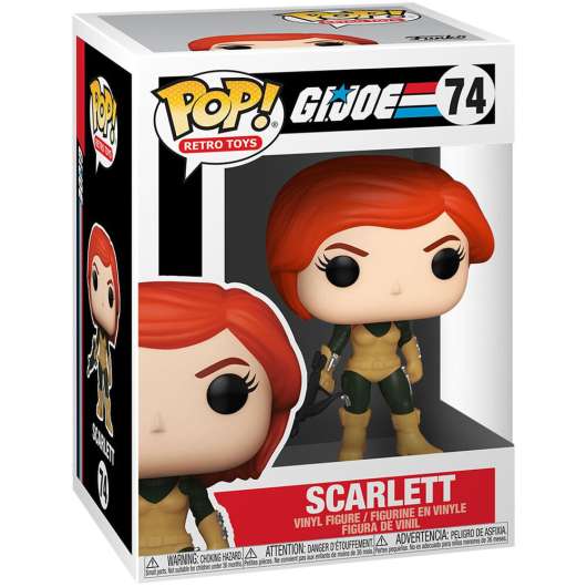 POP figure G.I. Joe Scarlett