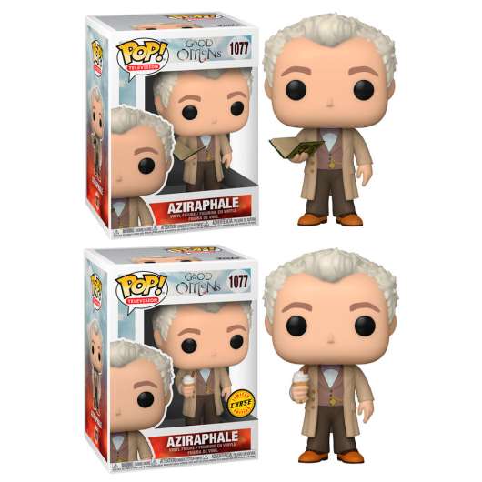 POP figure Good Omens Aziraphale with Book 5 + 1 Chase