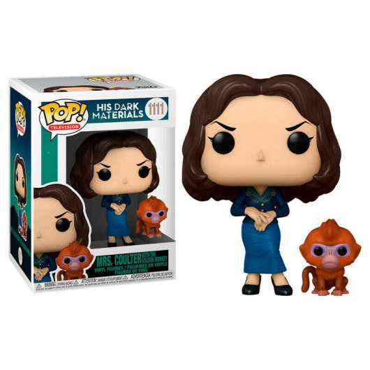 POP figure His Dark Materials Mrs. Coulter with Daem