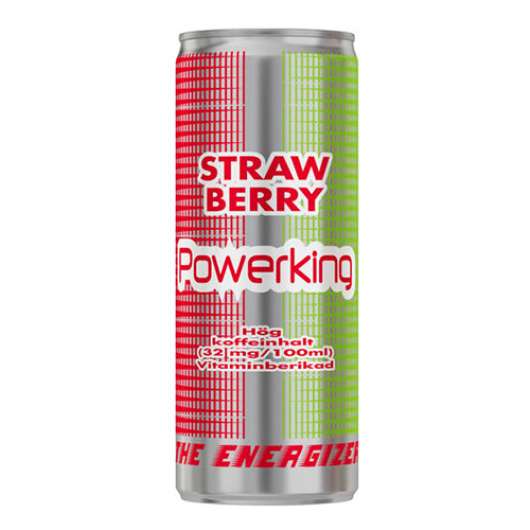 Powerking Energy Strawberry - 24-pack