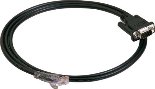 RJ45-kabel till Moxa Nport-server, 1xDB9ha, 1,5m