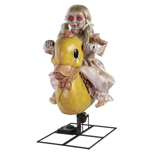 Rocking Ducky Doll Halloween Prop