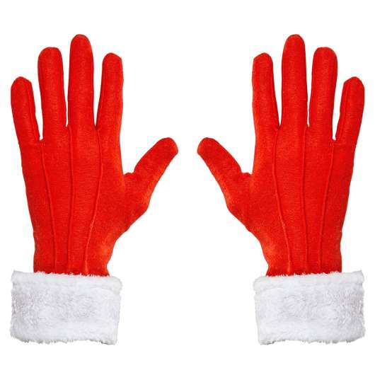 Röda Tomte Handskar