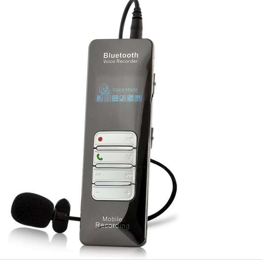 Röst och samtalsinspelare för mobiltelefoner med bluetooth, 8GB