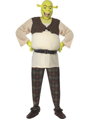 Shrek Maskeraddräkt - Medium